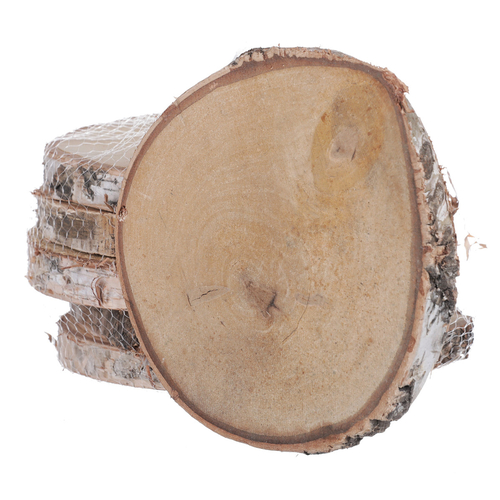 Březové kolečko - přírodní, cena za balení (6 ks)