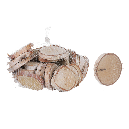 Březové kolečko - přírodní, cena za balení (cca 300 g)