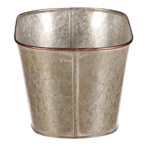 Kovový truhlík, design s motýly.