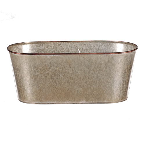 Kovový truhlík, design s motýly.