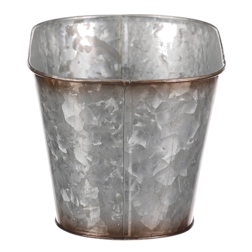 Kovový truhlík, design s ptáčky.