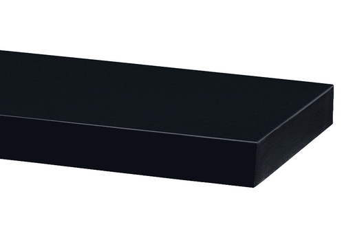 Polička, mdf, černá, P-001 BK