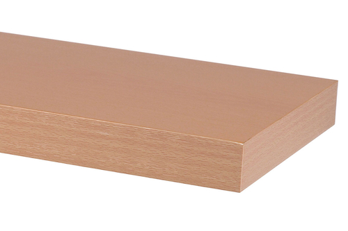 Polička, mdf, hnědá, P-001 BUK