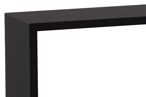 Polička, mdf, černá, P-008 BK