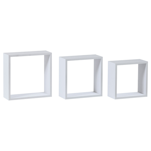 Polička, mdf, bílá, P-008 WT2