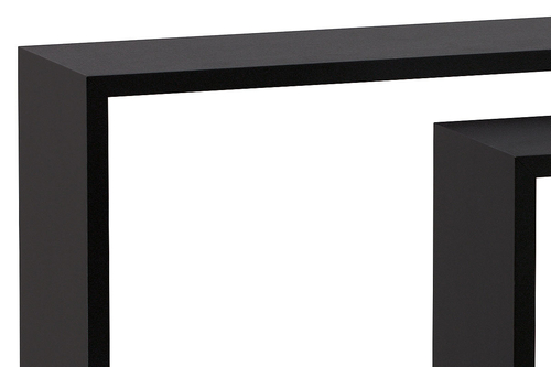 Polička, mdf, černá, P-009 BK