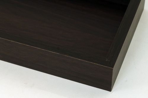 Polička, mdf, hnědá, P-011 WAL