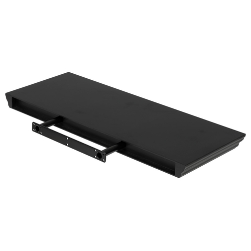 Polička, mdf, černá, P-024 BK