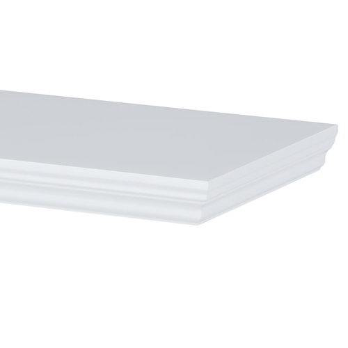 Polička, mdf, bílá, P-025 WT