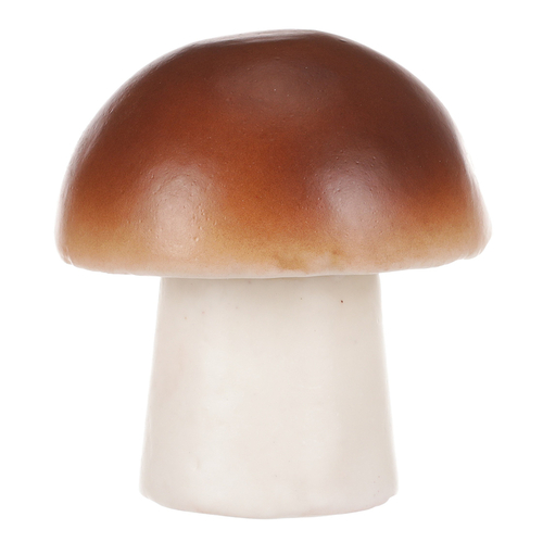 Houba plastová - velká, hnědý hříbek, cena za 1 ks