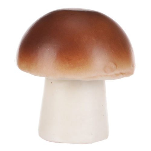 Houba plastová - velká, hnědý hříbek, cena za 1 ks