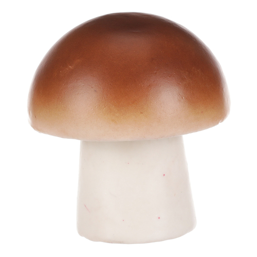 Houba plastová - velká, hnědý hříbek, cena za 1 ks