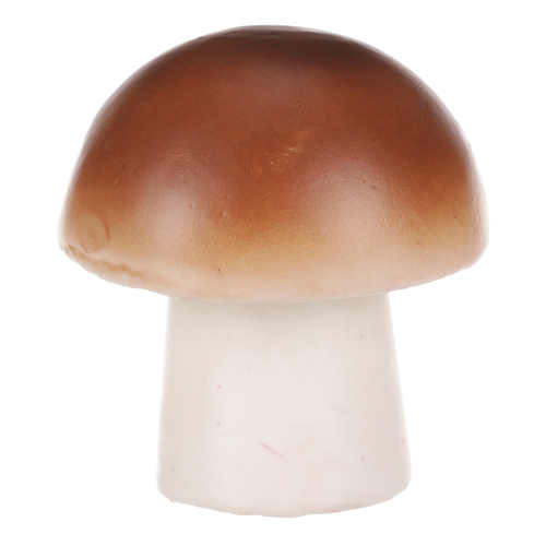 Houba plastová - velká, hnědý hříbek, cena za 1 ks
