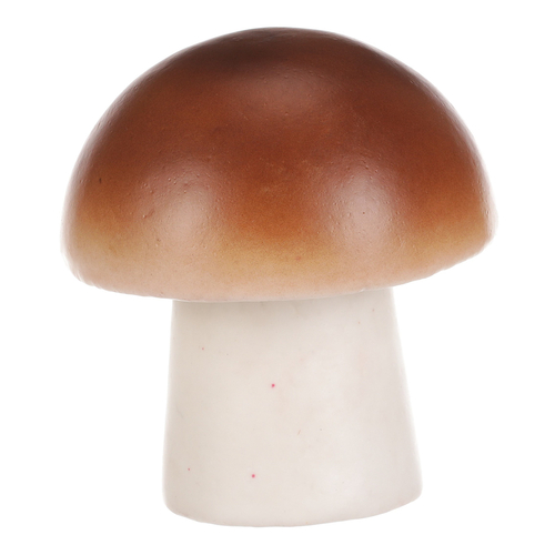 Houba plastová - velká, hnědý hříbek, cena za 1 ks