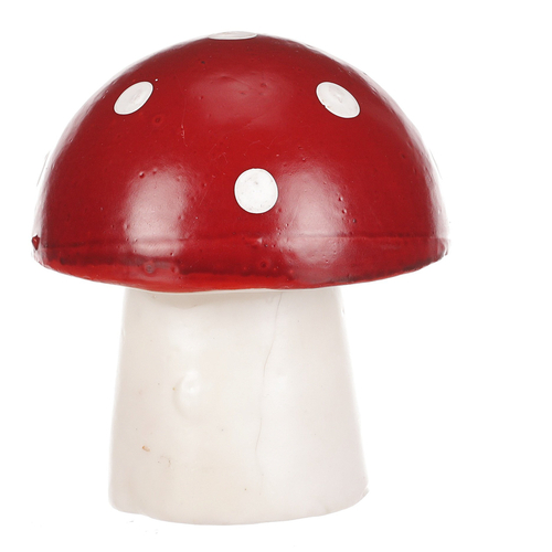 Houba plastová - střední, barva červená, cena za 1 ks