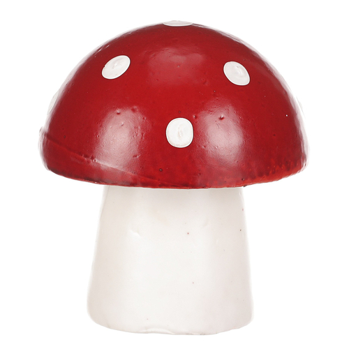 Houba plastová - střední, barva červená, cena za 1 ks