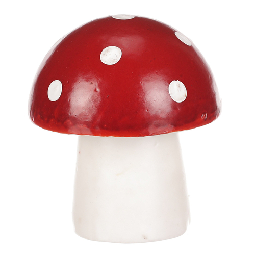Houba plastová - střední, barva červená, cena za 1 ks
