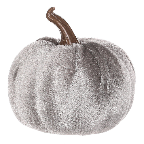 Dýně plastová s látkou, světle šedá, cena za balení (6 ks)
