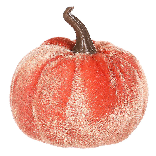Dýně plastová s látkou, barva lososová, cena za balení (6 ks)