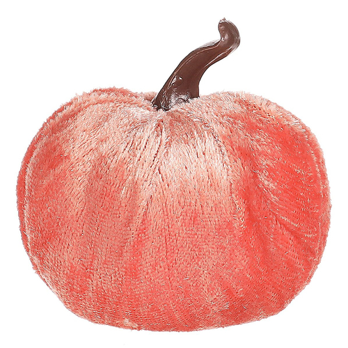 Dýně plastová s látkou, barva lososová, cena za balení (6 ks)