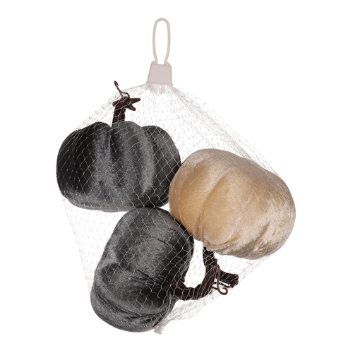 Dýně plastová s látkou, mix 2 barev, cena za balení (3 ks)