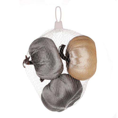 Dýně plastová s látkou, mix 2 barev, cena za balení (3 ks)