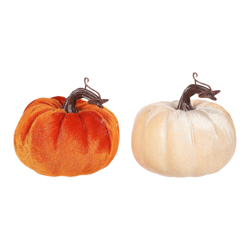 Dýně plastová s látkou, mix 2 barev, cena za balení (3 ks)