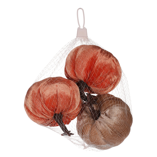 Dýně plastová s látkou, mix 2 barev, cena za balení (3 ks)