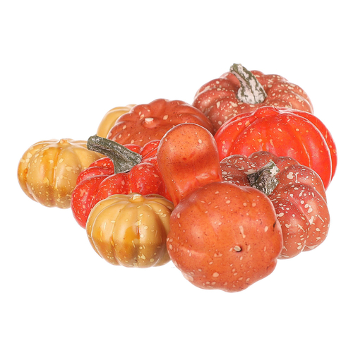 Dýně plastová - mix tvarů a 3 barev, cena za balení (9 ks)