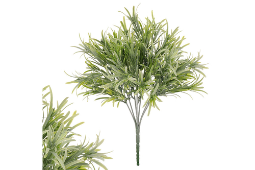 Rozmarýn - umělý trs, barva zelená