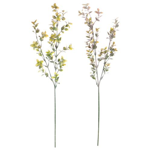 Eukalyptus - umělá větev, mix 2 druhů, cena za 1 ks