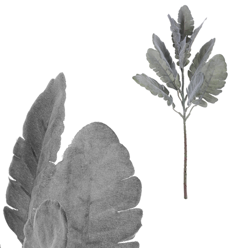 Senecio - umělý trs, zeleno-fialová barva