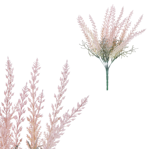Vřes - umělý trs, barva růžová