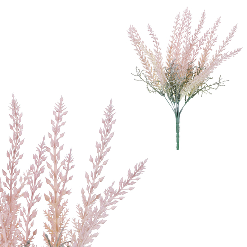 Vřes - umělý trs, barva růžová