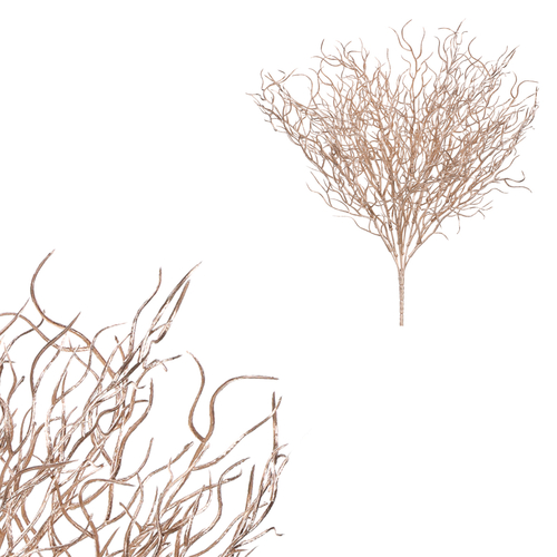 Drátovec - umělá větev, barva měděná