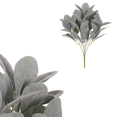 Senecio - umělá větev, barva zeleno-šedá