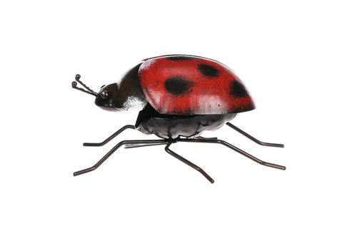 Beruška - kovová nástěnná dekorace, menší velikost