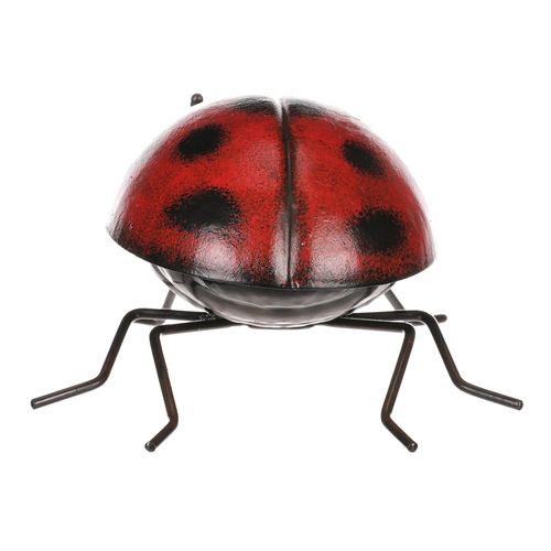 Beruška - kovová nástěnná dekorace, menší velikost