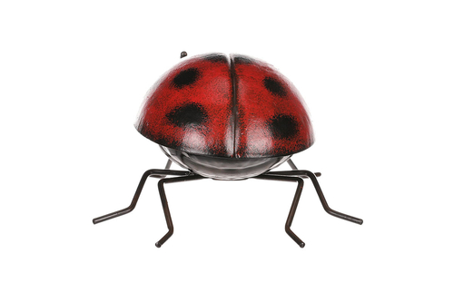 Beruška - kovová nástěnná dekorace, menší velikost