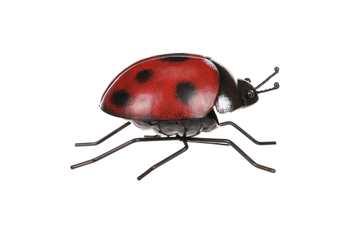 Beruška - kovová nástěnná dekorace, menší velikost