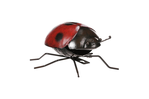 Beruška - kovová nástěnná dekorace, menší velikost