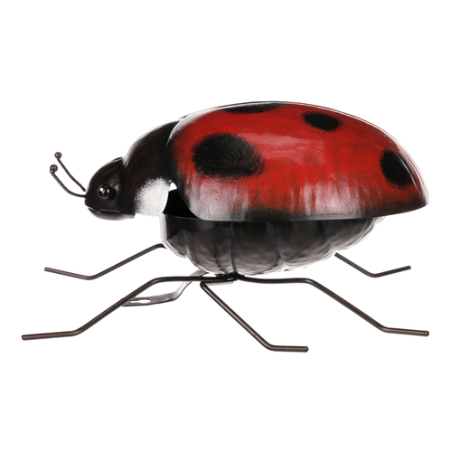 Beruška - kovová nástěnná dekorace, větší velikost