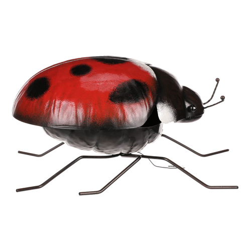 Beruška - kovová nástěnná dekorace, větší velikost