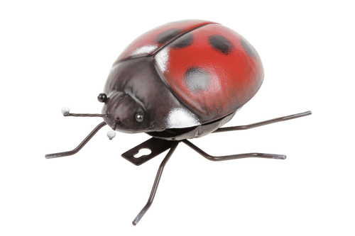 Beruška - kovová nástěnná dekorace, větší velikost