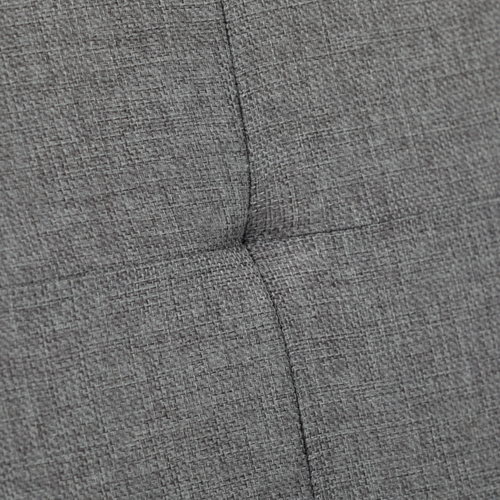 Taburet s úložným prostorem, šedá, jemně hrubá látka, TAB-462 GREY2