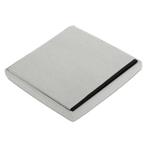 Taburet s úložným prostorem, krémová, manšestrová látka, TAB-471 CRM6