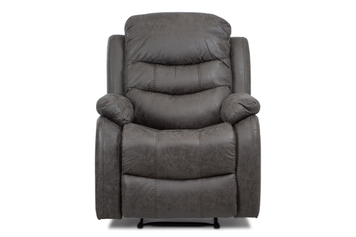 Polohovací křeslo, šedá, látka, TV-4086 GREY
