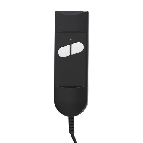 Polohovací křeslo, elektrické kabelové ovládání, šedá, látka, TV-5482 GREY2