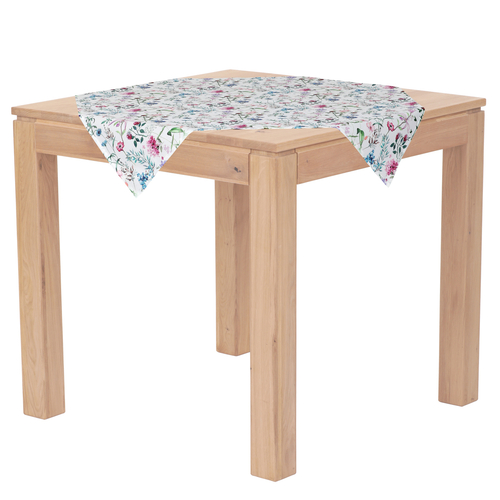 Ubrus - mix kvítí, 100% polyester, 80 x 80 cm