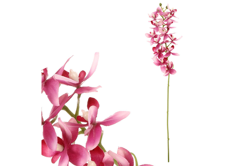 Orchidej drobnokvětá - umělá řezaná, fialová